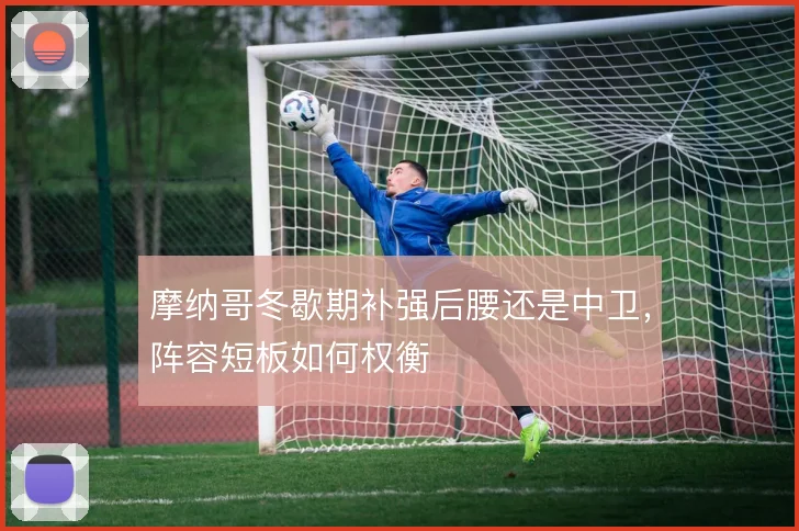 摩纳哥冬歇期补强后腰还是中卫，阵容短板如何权衡